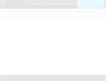 Tablet Screenshot of hughfaringdon.org